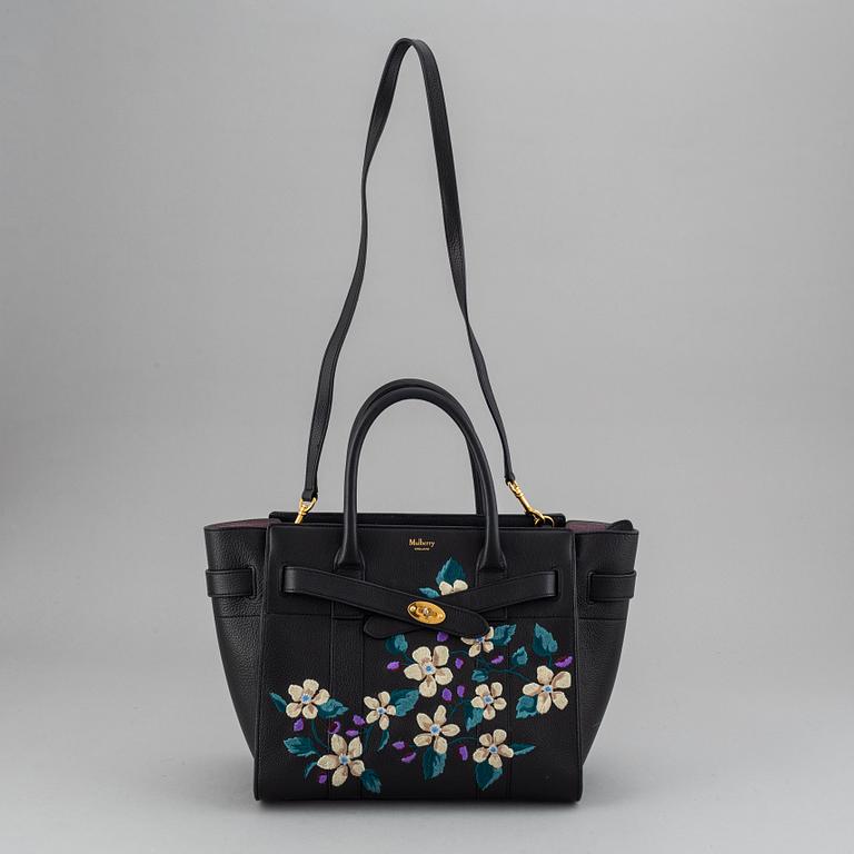 MULBERRY, "small zipped Bayswater" tote bag.