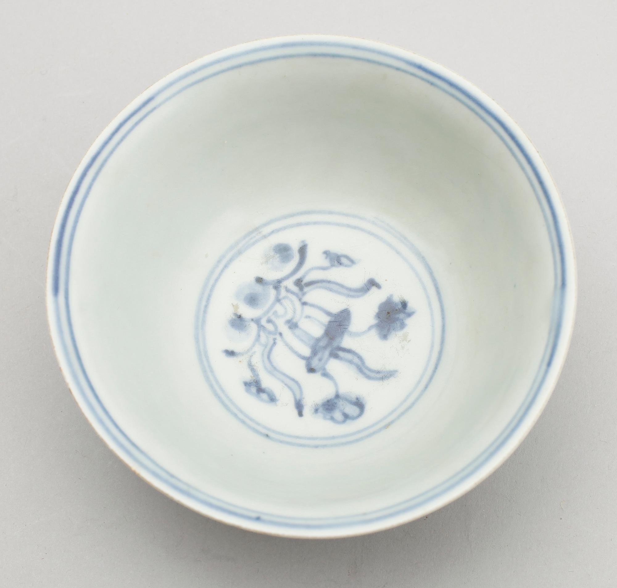 SKÅL, porslin, Kina, 1800-/1900-tal.