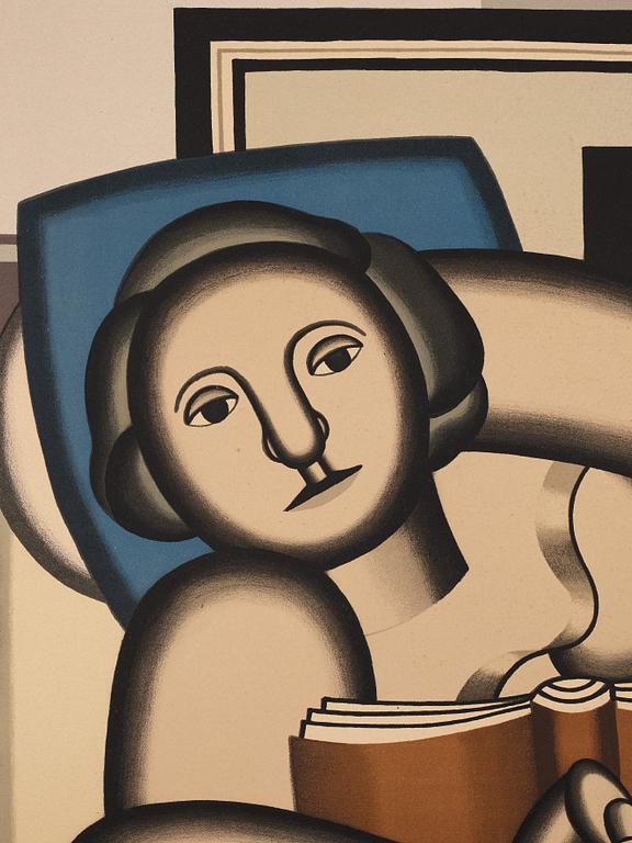 Fernand Léger Efter, "La Lecture".