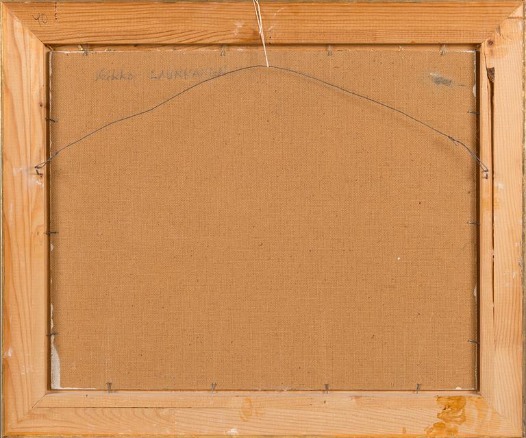 Veikko Laukkanen, oil on panel, signed and dated-66.