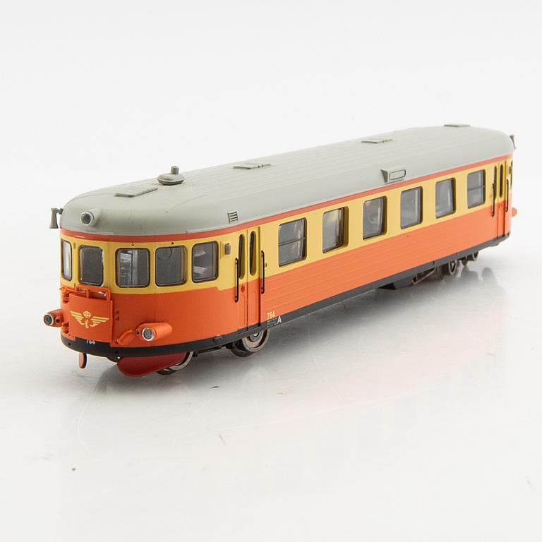 Rälsbuss Y6-Y7 - Yb06-Ub06 i skala 1/87 Jeco.