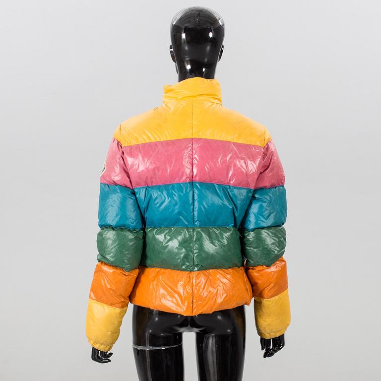 A MONCLER JACKET, size 3.