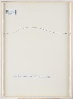 JAMES BROWN, drawing signed and dated 1988 on verso.