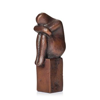 Lisa Larson, 'Meditation', a bronze sculpture, Scandia Present, Sweden ca 1978, no 124.