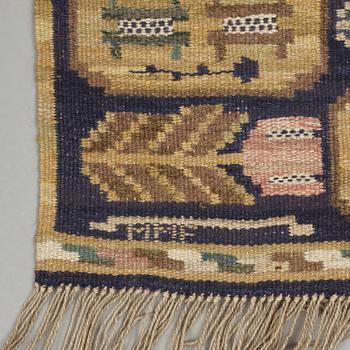 VÄVNAD. "Medaljongerna". 80 x 64 cm. Signerad MMF (Märta Måås-Fjetterström).