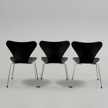 STOLAR, 3 st, "Sjuan", Arne Jacobsen, Fritz Hansen.