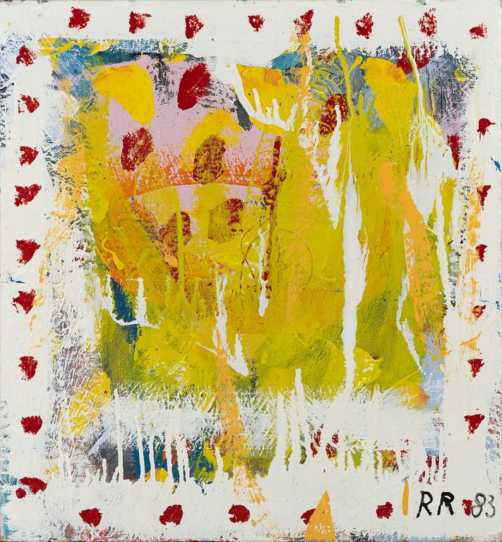 Roger Risberg, oil on canvas, signed and dated -83.