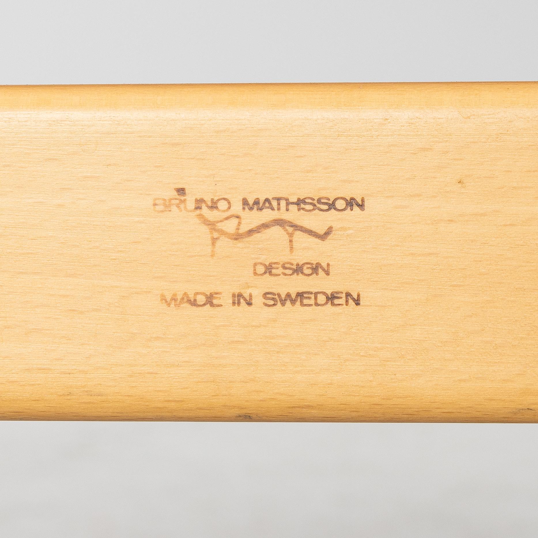 Bruno Mathsson, Armchair, 'Mina', Mathsson International, 1994.