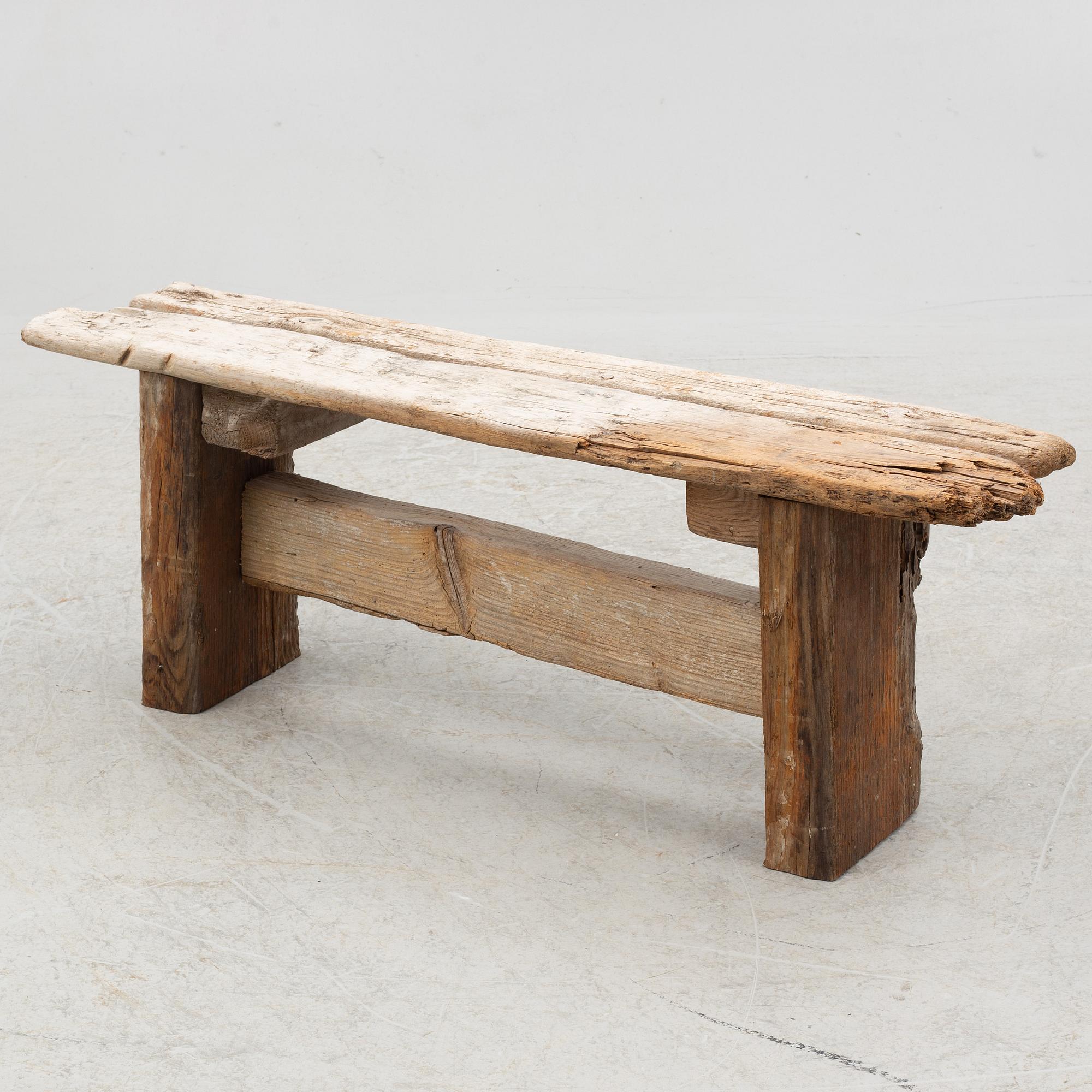 Two benches, 21st century.