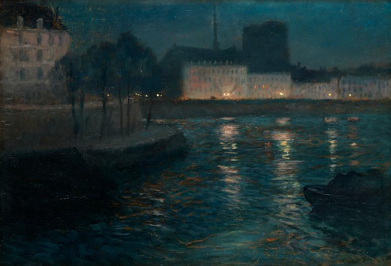 Frits Thaulow, Aftonstämning.