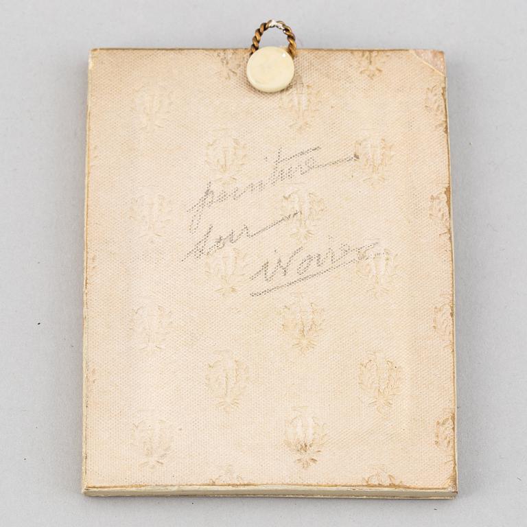 Unknown artist 18th Century. Miniature. Unsigned.