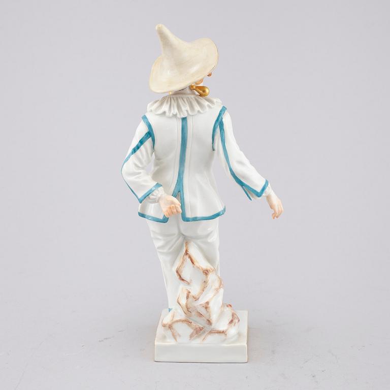 A porcelain figurine by Meissen during the 20th century.