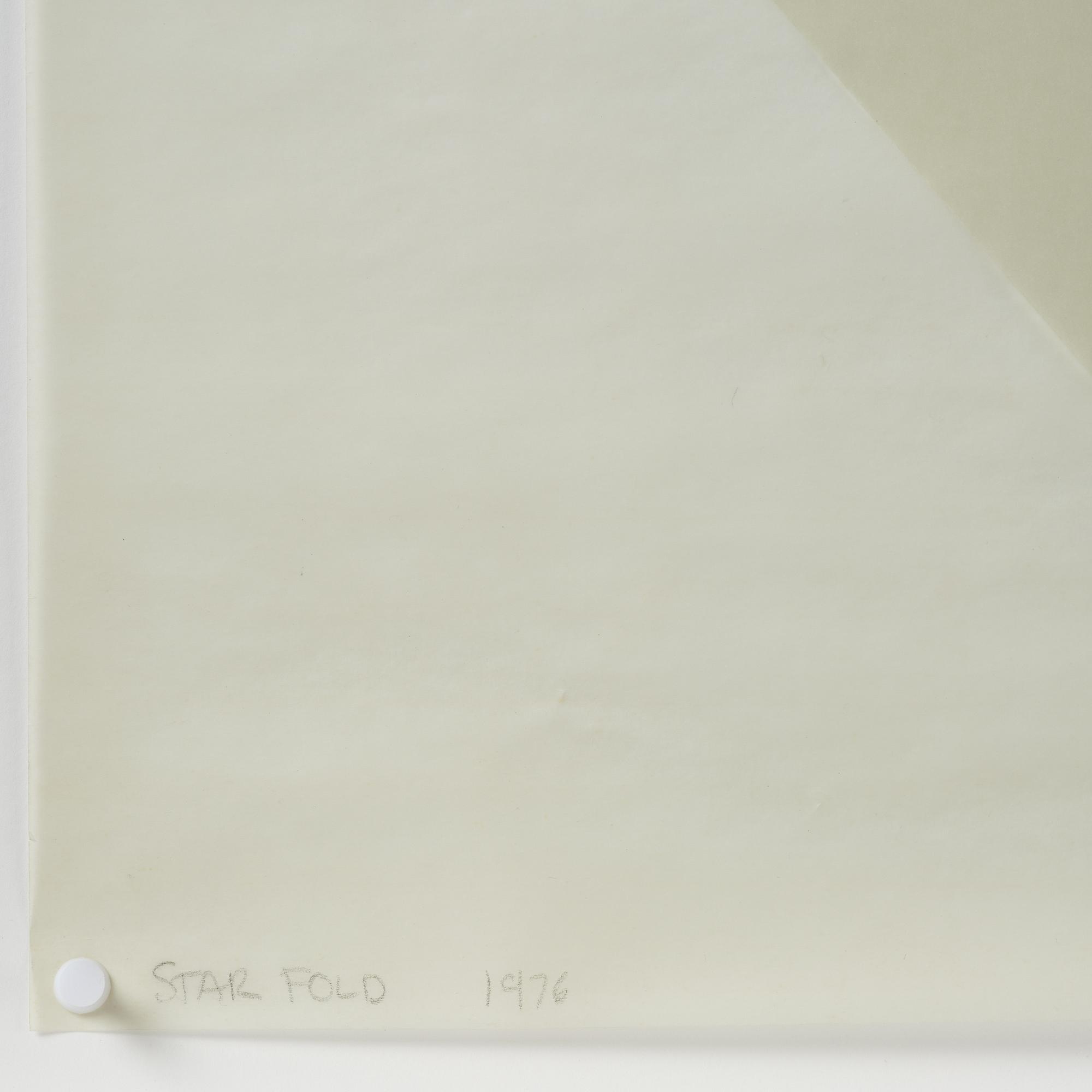 Susan Weil, "Star Fold".