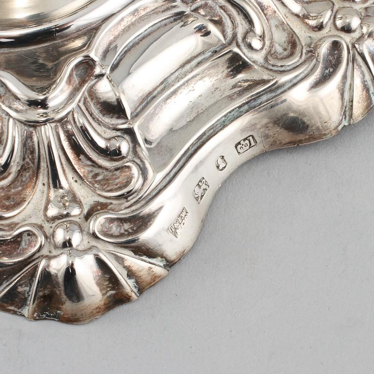 LJUSSTAKE, silver, Sheffield, England, 1833.