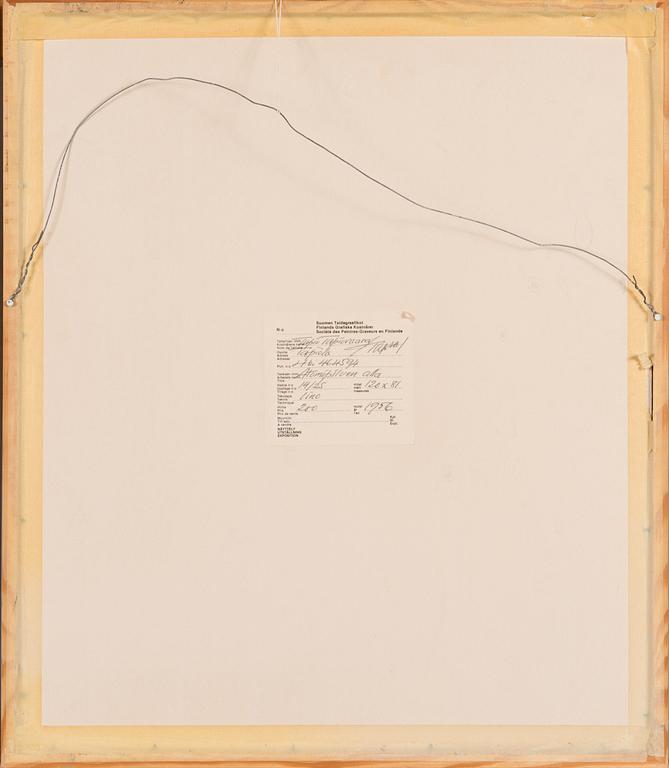 TapsaTapiovaara, träsnitt, signerad och daterad -56, numrerad 14/25 tpl'a.