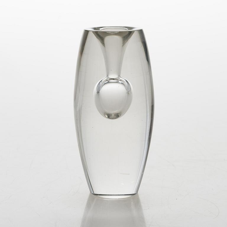 TAPIO WIRKKALA 'Tokio' glass sculpture / vase, signed Tapio Wirkkala Iittala -57.