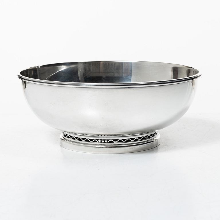 Karl Anderson, Bowl, silver, Stockholm 1958.