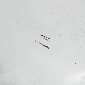 A Danish silver baroque style tankard, 20th century.