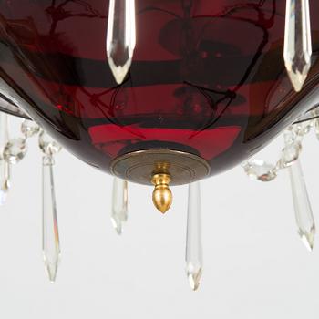 Takampel / ljuskrona, 1900-talets senare hälft.