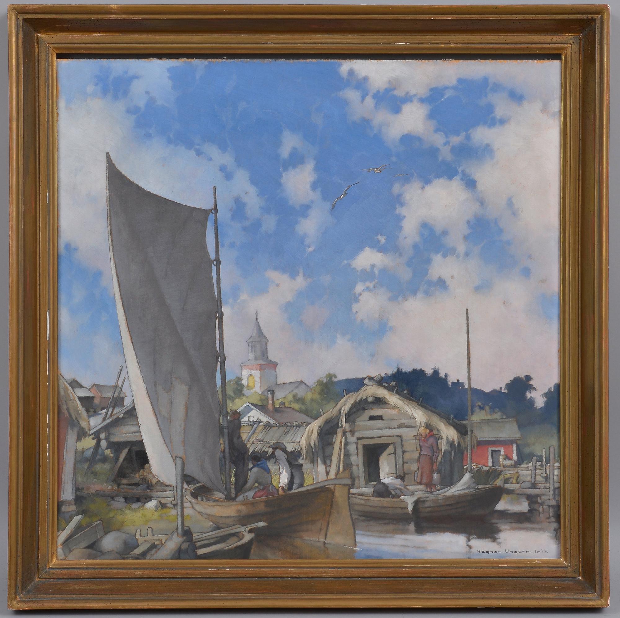 Ragnar Ungern, "NORRBYN RANTA 1949-50".