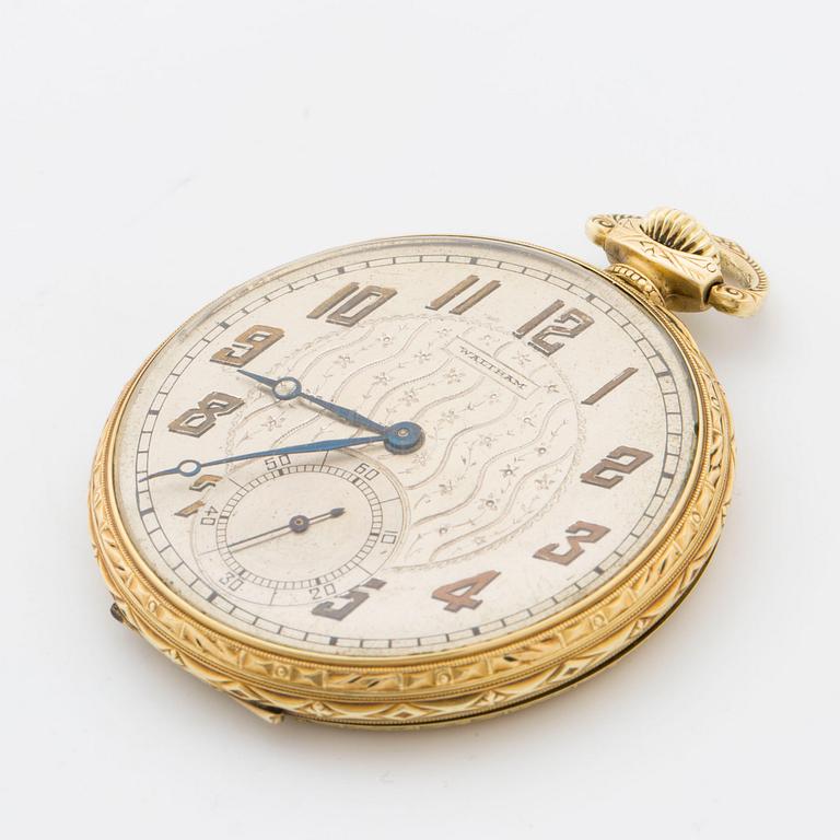 WALTHAM, pocketwatch, 44 mm,