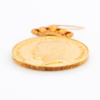 Medal "For Loyalty and Diligence" Gustaf V 1944 gold.