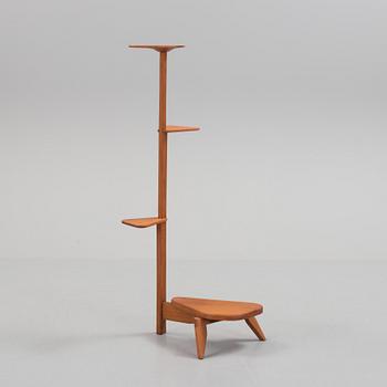 BLOMBORD /PIEDESTAL, teak, 1900-talets andra hälft.