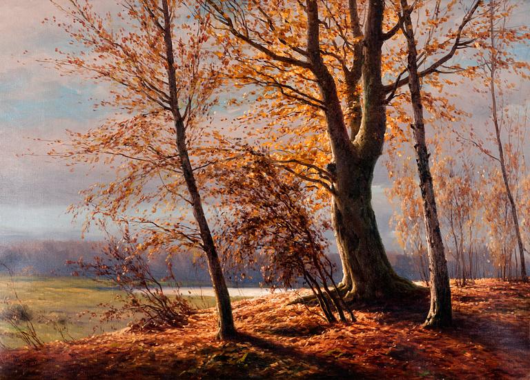 Boris Bessonoff, AUTUMN VIEW.