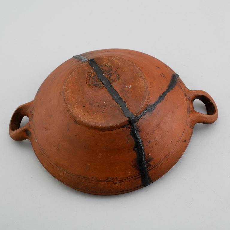 SKÅL, lergods, datering 1795.