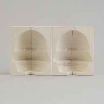 a set of four Sivert Lindblom plastic items, 1968.