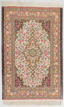 Matto, Persia. Ghom. Noin 150 x 100 cm.