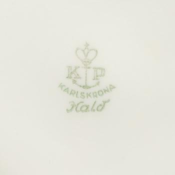 Edward Hald, kabaret, 19 delar, Karlskrona porslinsfabrik 1930-tal.