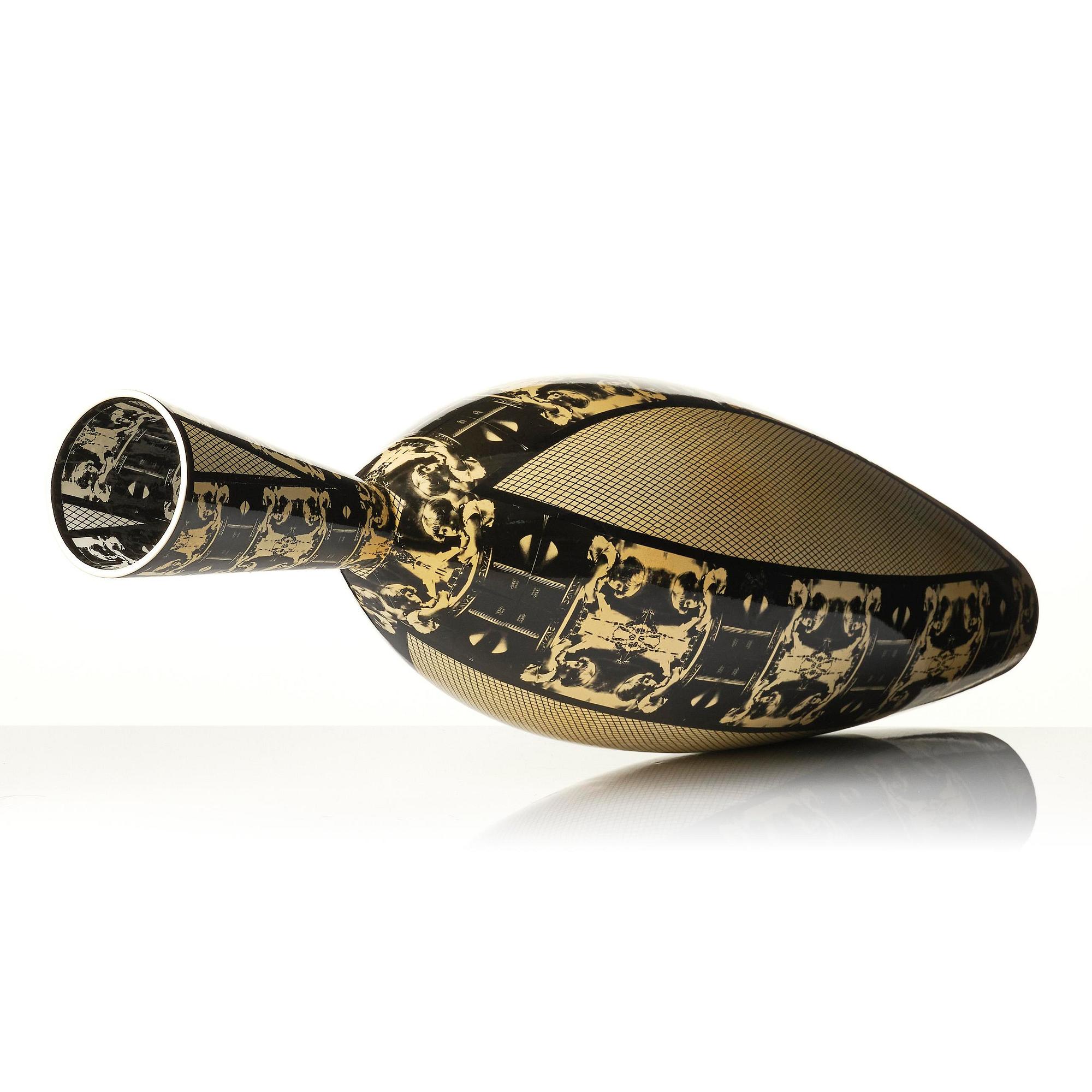 Åsa Lindström, a unique ceramic floor vase, Rörstrand, 1991.