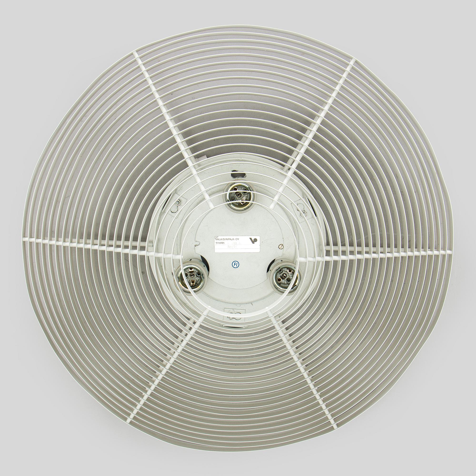 Alvar Aalto, Ceiling lamp model A622A, Valaisinpaja Oy, late 1900s.