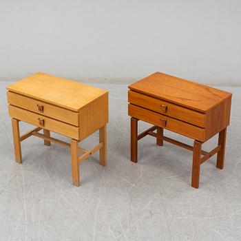Two 1950/60s bedside tables from Fröseke Nybrofabriken.