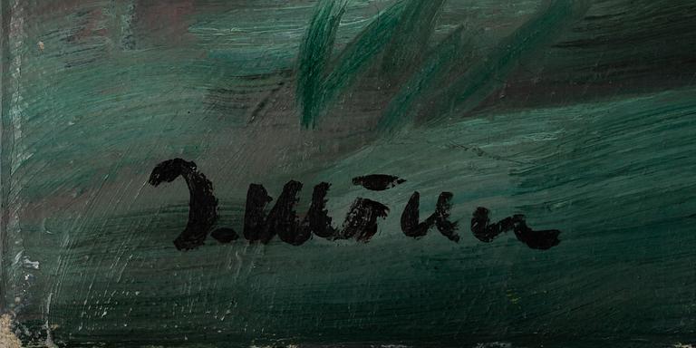 Ingegerd Möller, oil on canvas, signed.