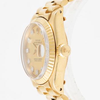 Rolex, Datejust, "Diamond Lemon Dial", ca 1979.