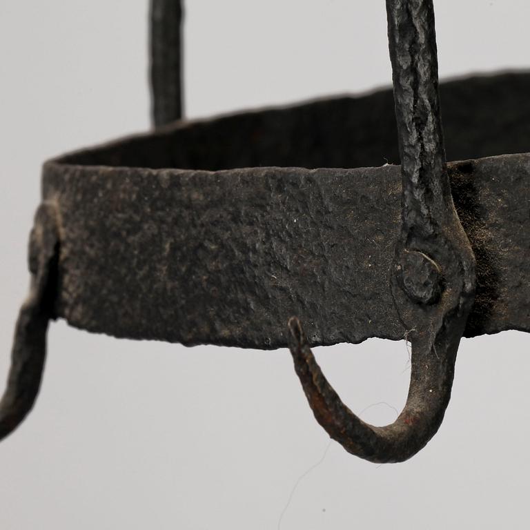 KÖTTKROK, smidesjärn, 1700/1800-tal.