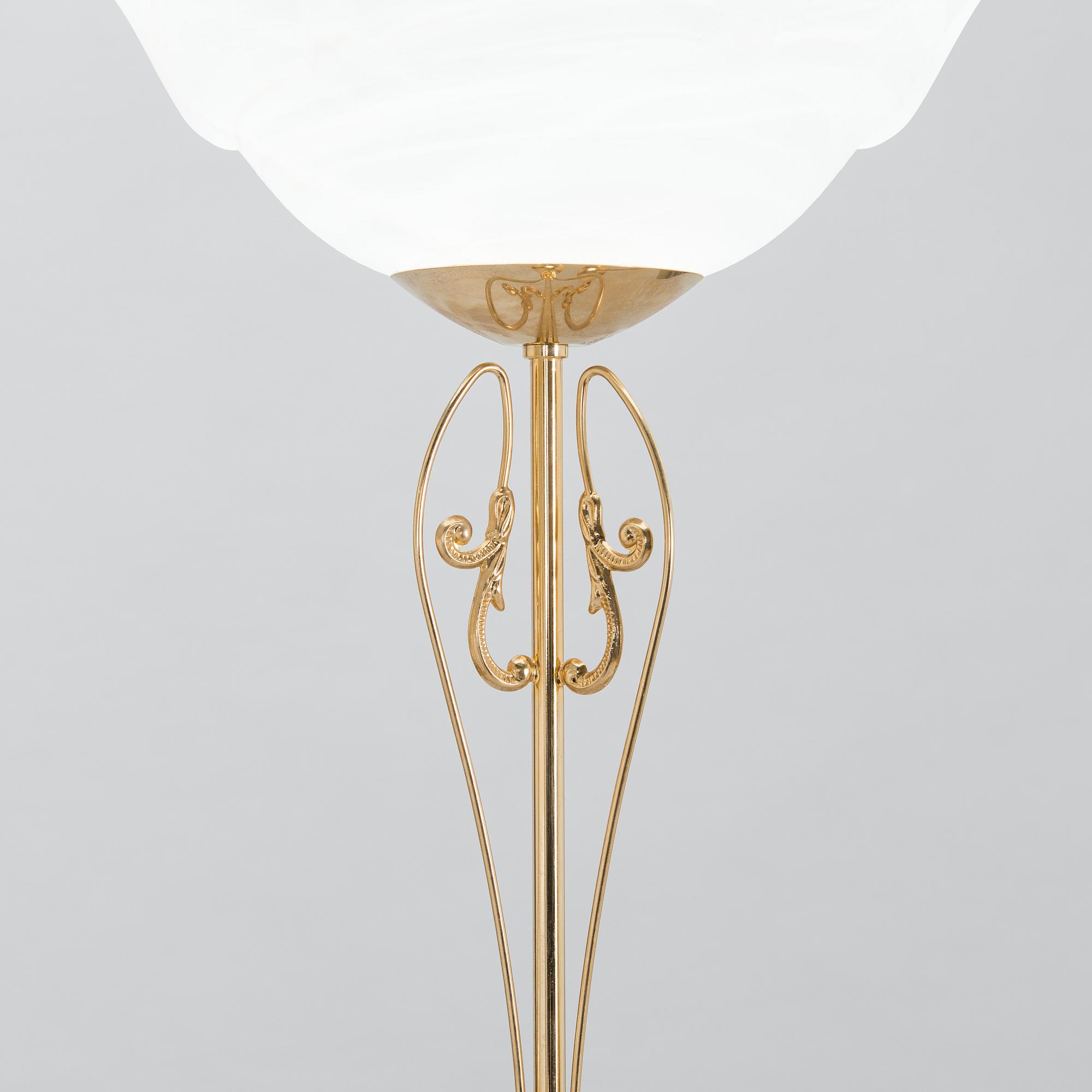 Golvlampor, ett par, Murano, Italien, 1900-talets slut.