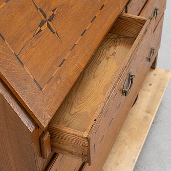 A cabinet, Småland, Sweden, dated 1826.