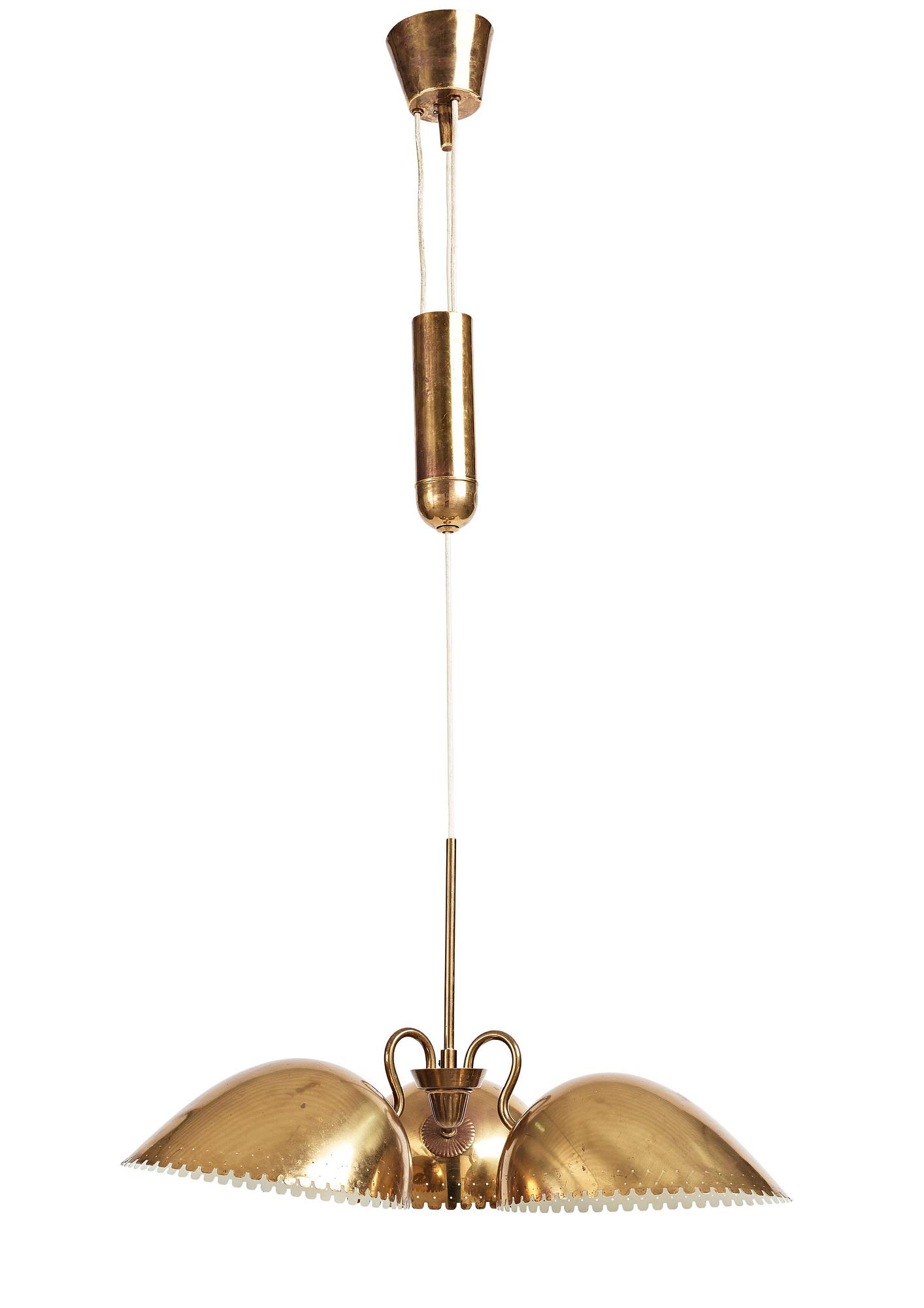 Harald Notini, a ceiling lamp, model '11895', Arvid Böhlmarks Lampfabrik, Sweden, 1950s.
