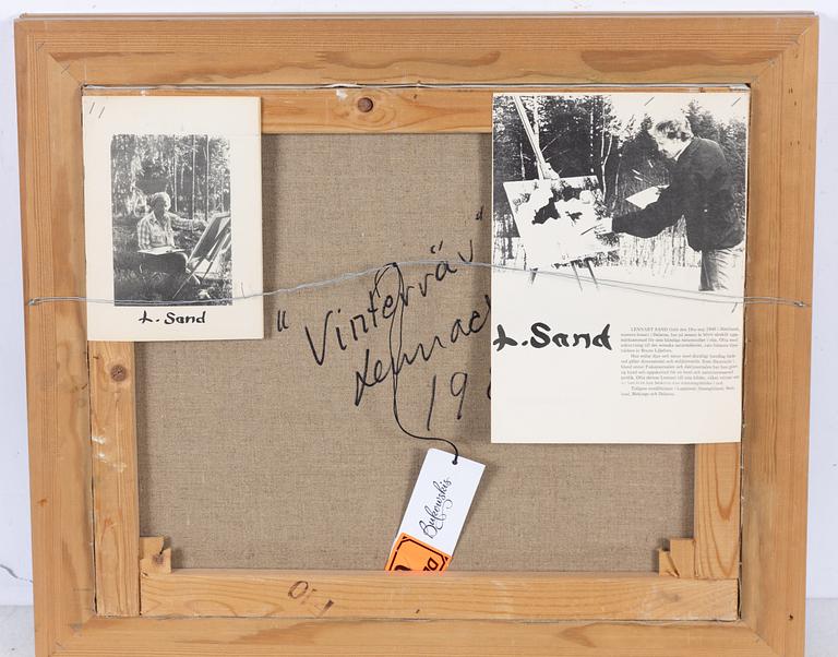 Lennart Sand, "Vinterräv".
