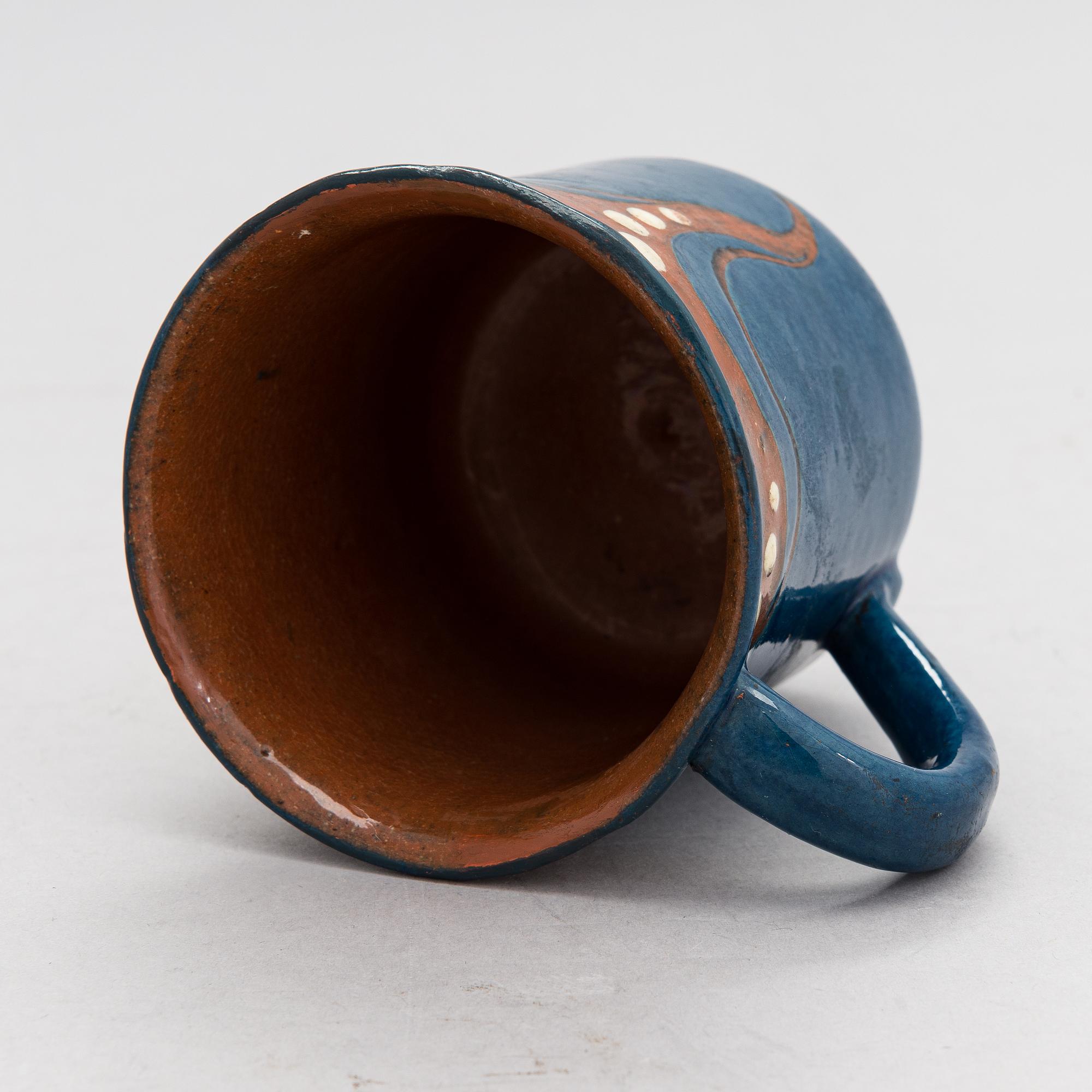 Alfred William Finch, a mug around year 1900 by Iris Finland.