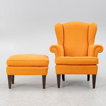 Fåtölj med fotpall, Jio Möbler.