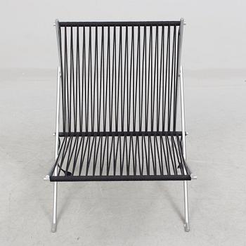 A "PK-4" chair by Poul Kjaerholm, Denmark.