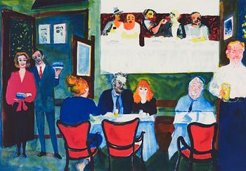 Peter Dahl, 'Interior from the restaurant Tennstopet."'.