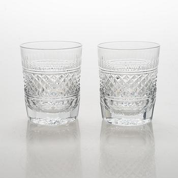 Six drinking 'England' glasses for Riihimäen Lasi.