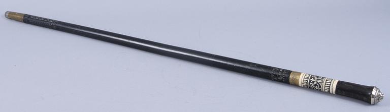 KÄPP, trä, metall samt benliknande material, 1900-tal.