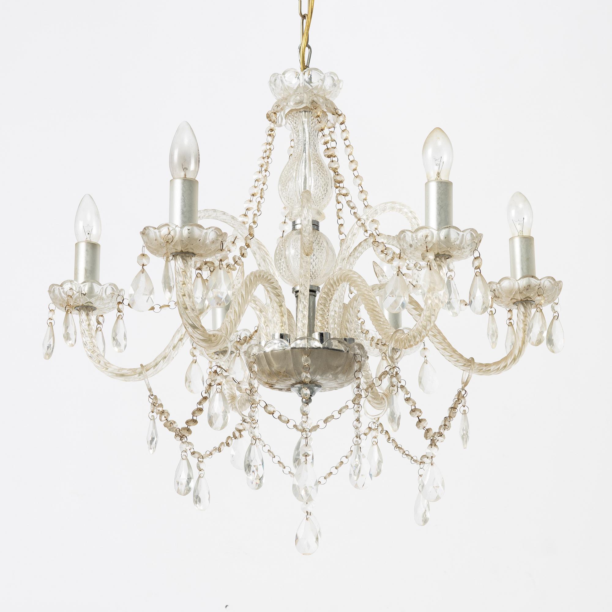 Chandelier, Venetian style, 20th century.