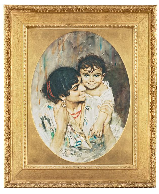 Anders Zorn, "Modersglädje".